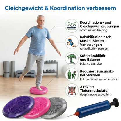 Balancekissen mit Noppen – Stabilität, Sitzkomfort & Training