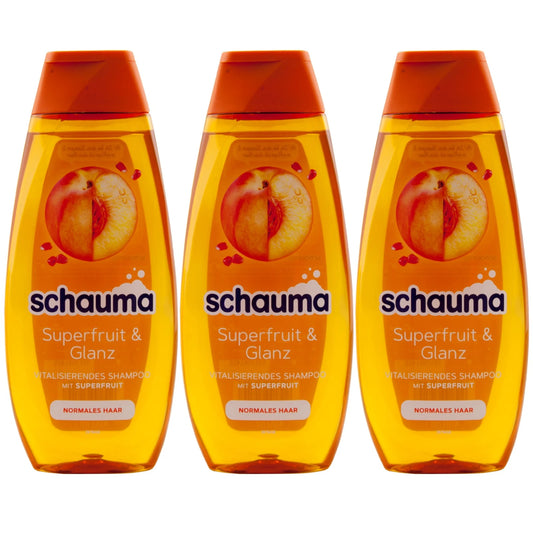 Schauma Shampoo Superfruit & Glanz 3 Stück